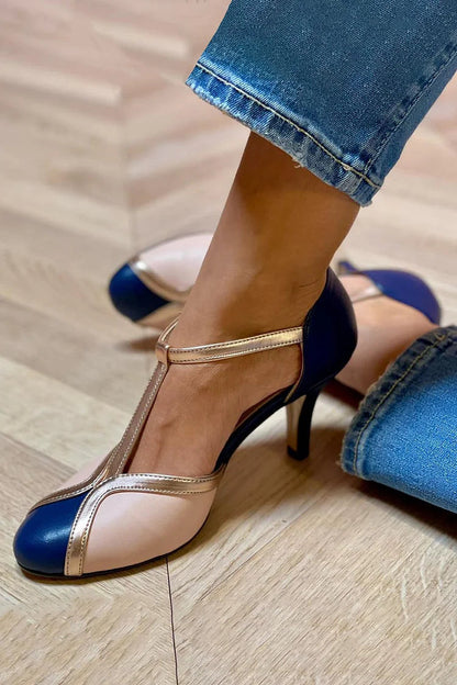 NOIRÉ | CÓMODAS SANDALIAS CON TIRAS EN T