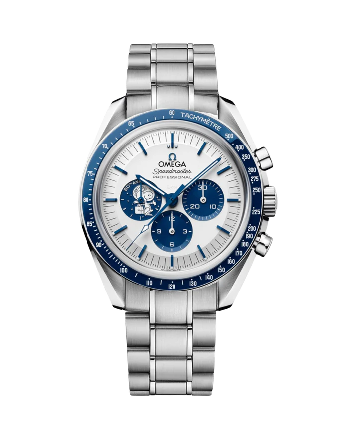 Speedmaster Silver Snoopy Stainless Steel Bracelet