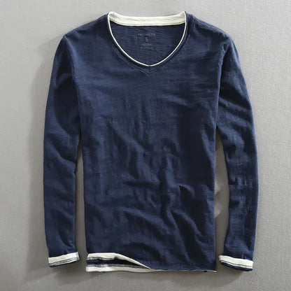 Lenoir™ | Camisa de algodón de manga larga