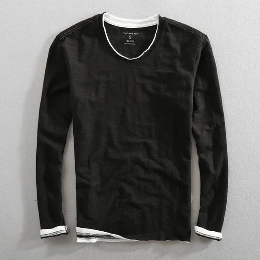 Lenoir™ | Camisa de algodón de manga larga