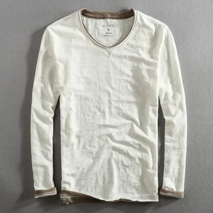 Lenoir™ | Camisa de algodón de manga larga