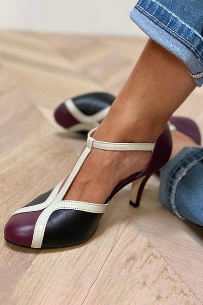 NOIRÉ | CÓMODAS SANDALIAS CON TIRAS EN T