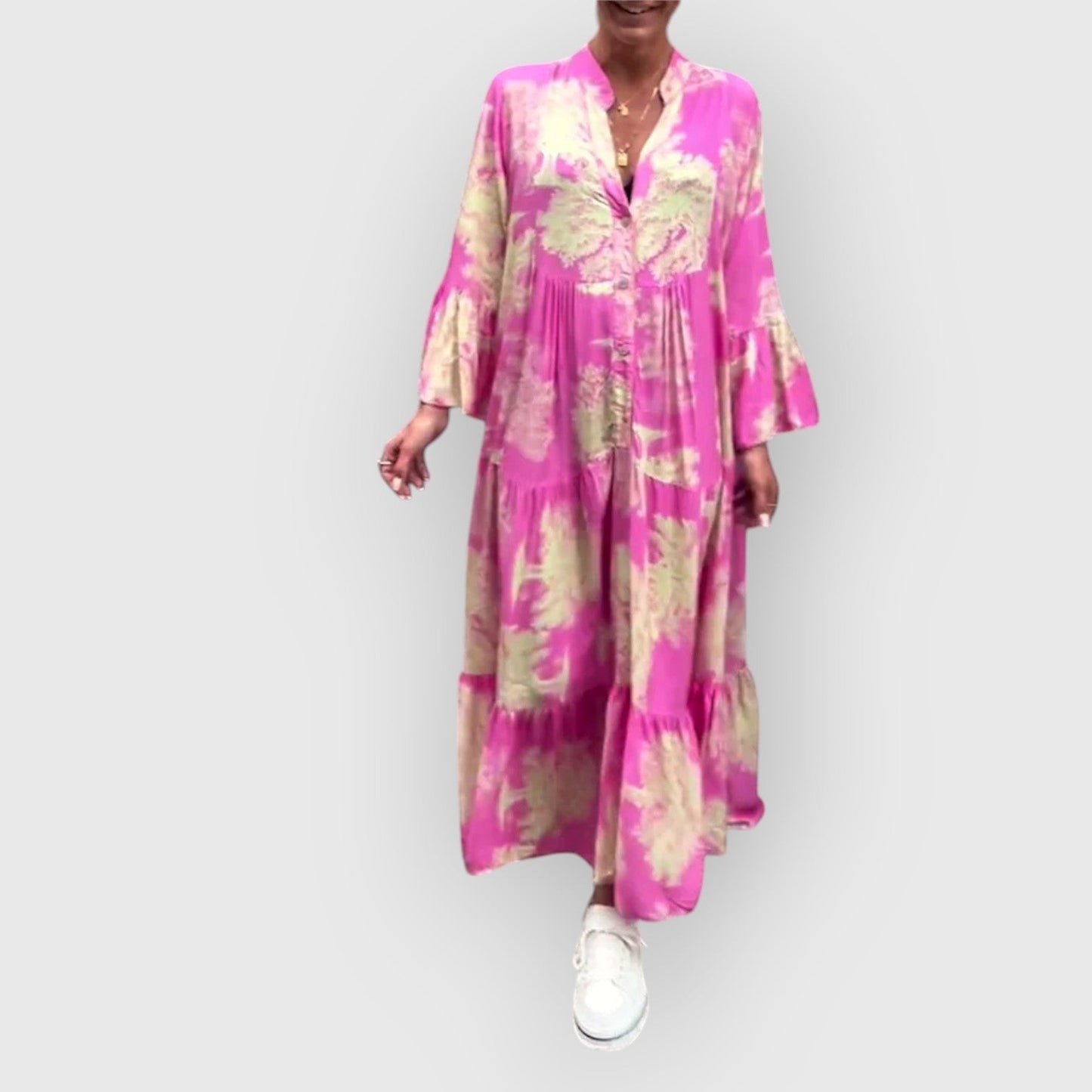 Mirone™ | Vestido largo floral