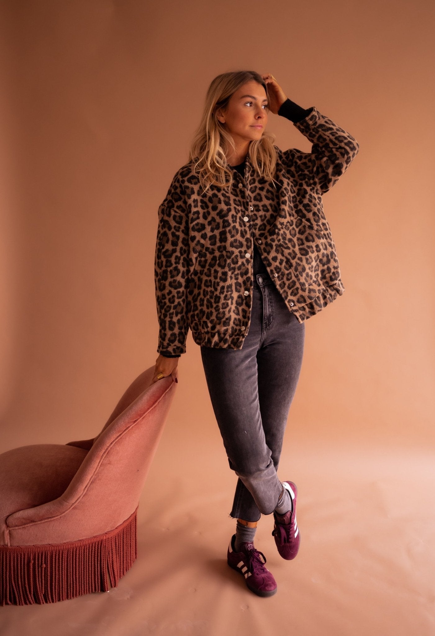 Charlene | Chaqueta Leopardo